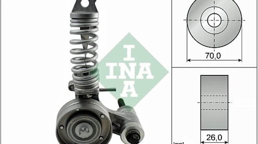 Intinzator curea, curea distributie (533008530 INA) BUICK (SGM),CHEVROLET,HOLDEN,OPEL,SUZUKI,VAUXHALL