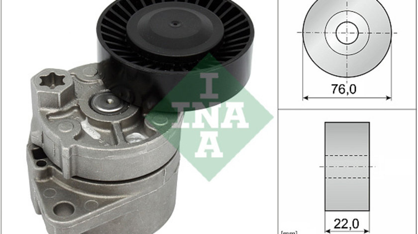 Intinzator curea, curea distributie (534001810 INA) HYUNDAI,KIA