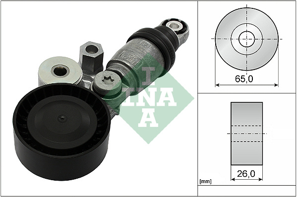 Intinzator curea, curea distributie (534034210 INA) MAZDA,MAZDA (CHANGAN)