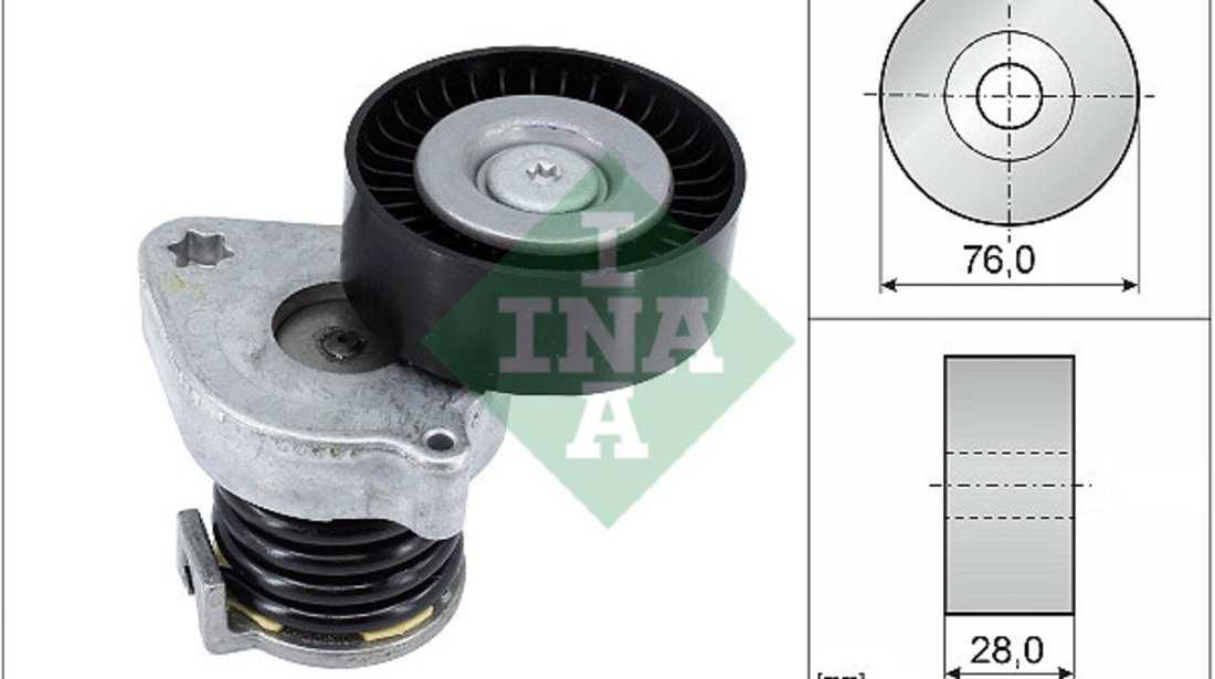 Intinzator curea, curea distributie (534037010 INA) MERCEDES-BENZ,MERCEDES-BENZ (BBDC)