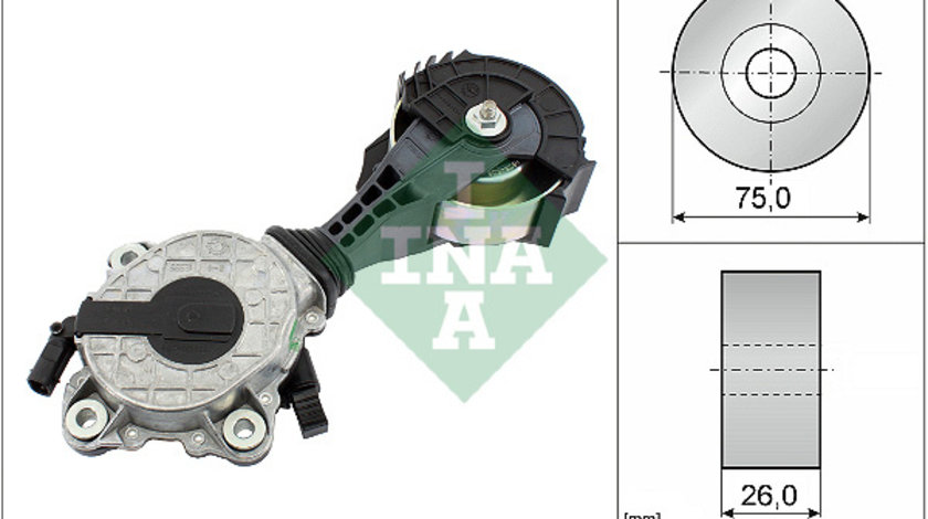 Intinzator curea, curea distributie (534042510 INA) AEOLUS,BMW,Citroen,Citroen (DF-PSA),DS,DS (CAPSA),LUXGEN,MINI,OPEL,PEUGEOT,PEUGEOT (DF-PSA),VAUXHALL