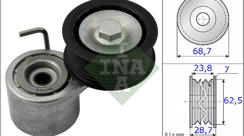 Intinzator curea, curea distributie (534048710 INA) AUDI,AUDI (FAW),PORSCHE,VW