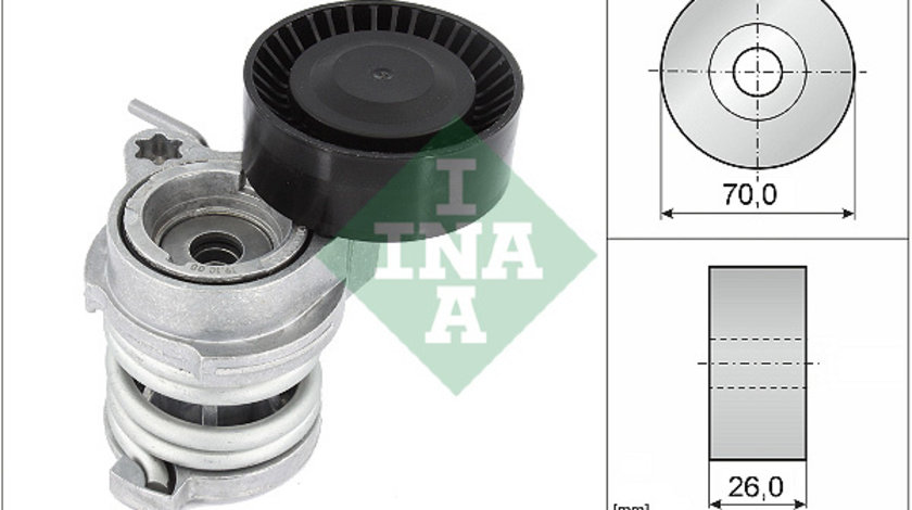 Intinzator curea, curea distributie (534070810 INA) BMW,BMW (BRILLIANCE)