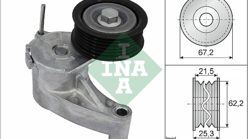 Intinzator curea, curea distributie (534071010 INA) VOLVO