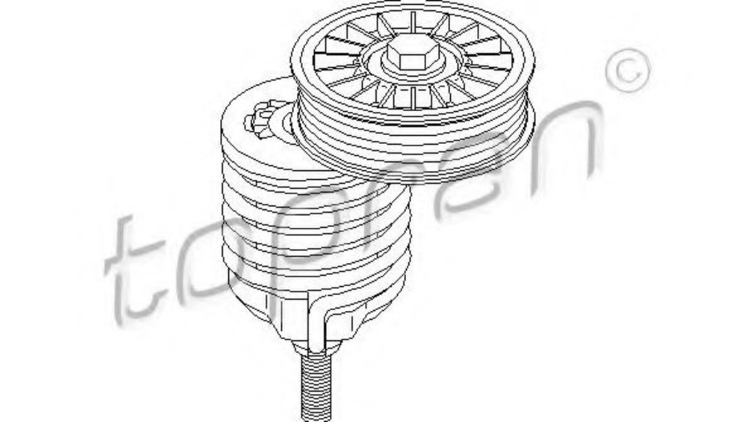 Intinzator curea, curea distributie AUDI A6 Avant (4B5, C5) (1997 - 2005) TOPRAN 108 495 piesa NOUA