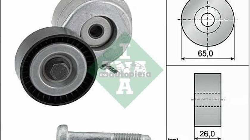 Intinzator curea, curea distributie FIAT DOBLO Cargo (223) (2000 - 2016) INA 534 0607 10 piesa NOUA