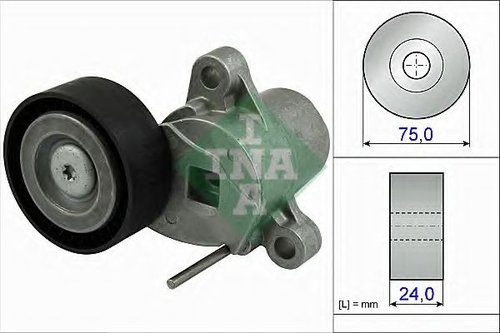 Intinzator curea, curea distributie FORD FIESTA VI (2008 - 2016) INA 534 0507 10 piesa NOUA