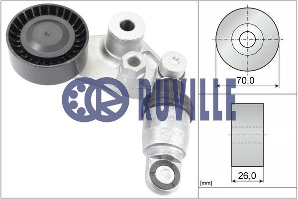 Intinzator,curea transmisie (57506 EVR) SSANGYONG