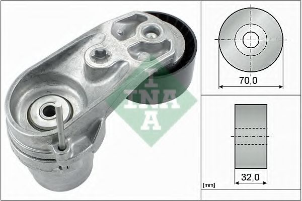 Intinzator,curea transmisie BMW Seria 6 Cabriolet (F12) (2011 - 2016) INA 534 0433 10 piesa NOUA