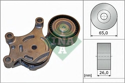 Intinzator,curea transmisie CITROEN BERLINGO (B9) (2008 - 2016) INA 534 0075 20 piesa NOUA