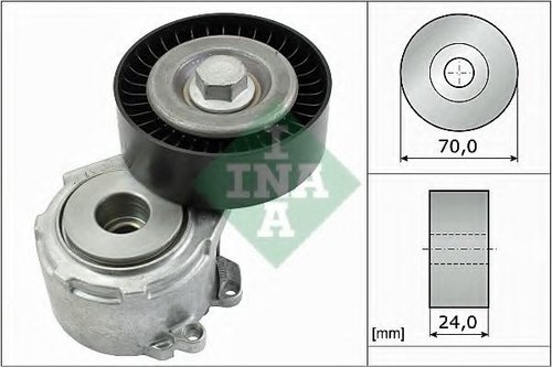 Intinzator,curea transmisie CITROEN BERLINGO caroserie (M) (1996 - 2016) INA 534 0110 20 piesa NOUA