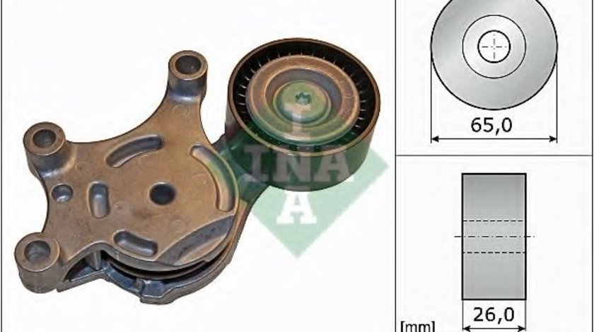 Intinzator,curea transmisie CITROEN C1 (PM, PN) (2005 - 2016) INA 534 0075 20 piesa NOUA