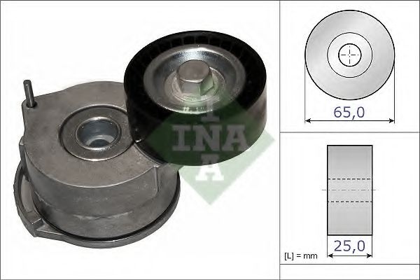 Intinzator,curea transmisie CITROEN C4 II (B7) (2009 - 2016) INA 534 0369 10 piesa NOUA