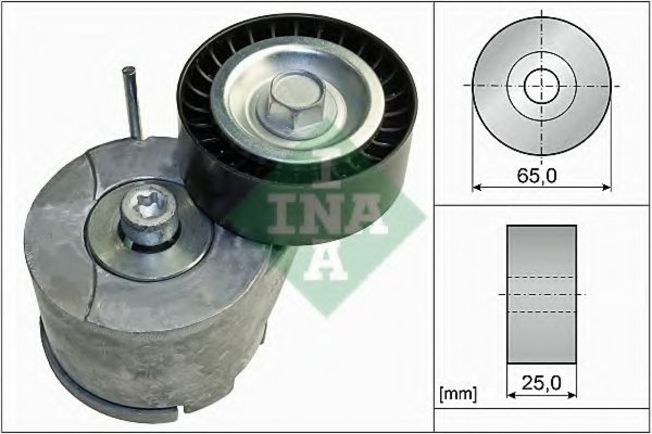 Intinzator,curea transmisie FIAT LINEA (323) (2007 - 2016) INA 534 0455 10 piesa NOUA