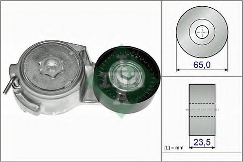 Intinzator,curea transmisie FIAT PUNTO (199) (2012 - 2016) INA 534 0069 10 piesa NOUA