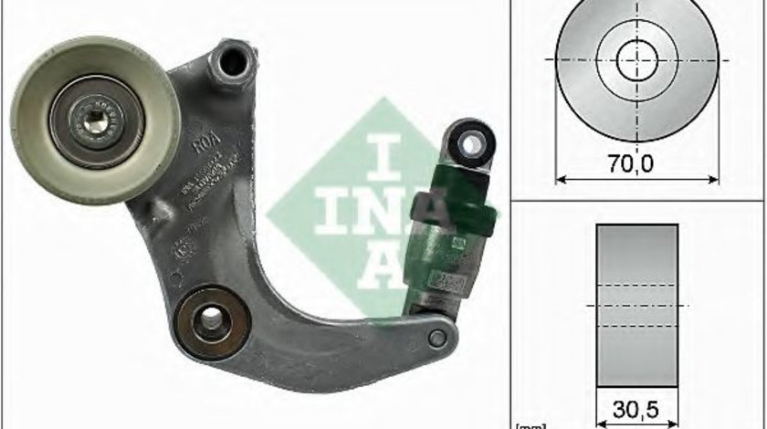 Intinzator,curea transmisie HONDA CIVIC IX Hatchback (FK) (2012 - 2016) INA 534 0534 10 piesa NOUA