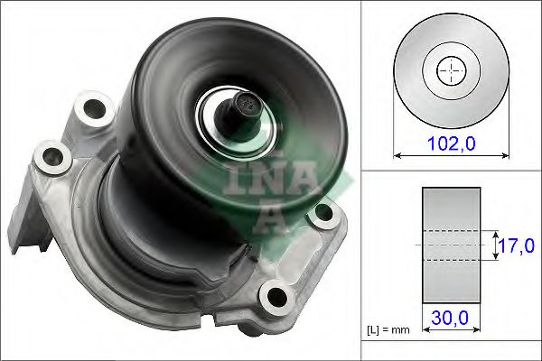 Intinzator,curea transmisie LEXUS LX (UZJ100) (1997 - 2008) INA 534 0350 10 piesa NOUA