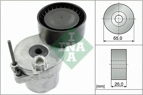 Intinzator,curea transmisie MERCEDES C-CLASS Cupe (C204) (2011 - 2016) INA 534 0570 10 piesa NOUA