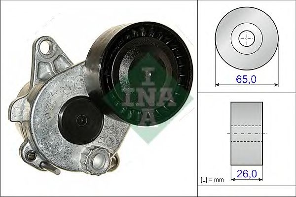 Intinzator,curea transmisie MERCEDES C-CLASS Cupe (C204) (2011 - 2016) INA 534 0336 10 piesa NOUA