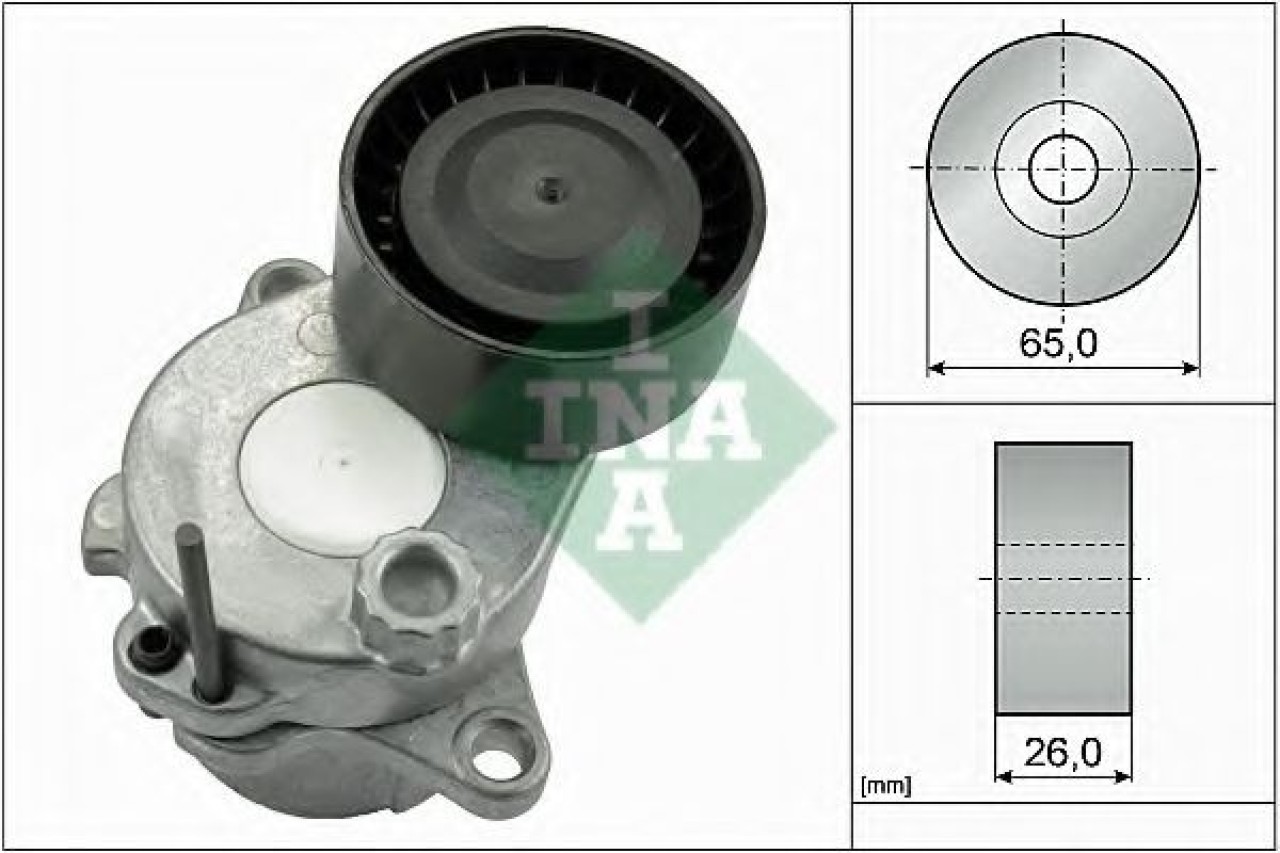 Intinzator,curea transmisie MERCEDES E-CLASS (W212) (2009 - 2016) INA 534 0592 10 piesa NOUA