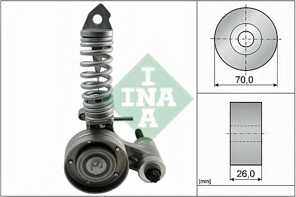 Intinzator,curea transmisie OPEL AGILA (A) (H00) (2000 - 2007) INA 533 0085 30 piesa NOUA