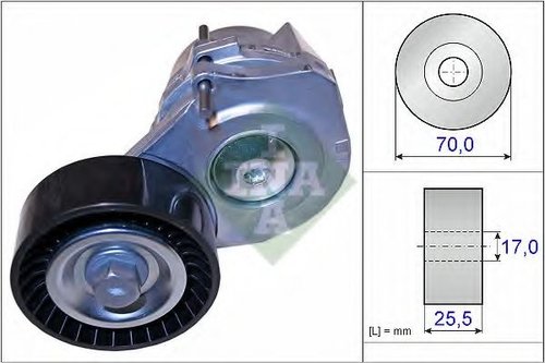 Intinzator,curea transmisie OPEL ASTRA J GTC (2011 - 2016) INA 534 0438 10 piesa NOUA