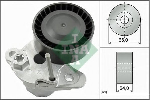 Intinzator,curea transmisie SEAT IBIZA V SPORTCOUPE (6J1, 6P5) (2008 - 2016) INA 534 0480 10 piesa N...