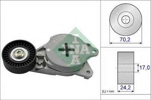 Intinzator,curea transmisie TOYOTA AURIS (NRE15, ZZE15, ADE15, ZRE15, NDE15) (2006 - 2012) INA 534 0...