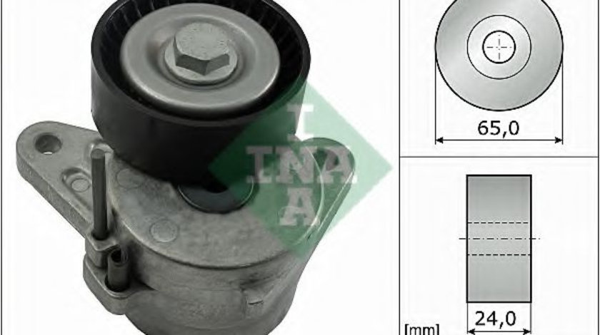 Intinzator,curea transmisie VW CADDY IV Caroserie (SAA, SAH) (2015 - 2016) INA 534 0552 10 piesa NOUA