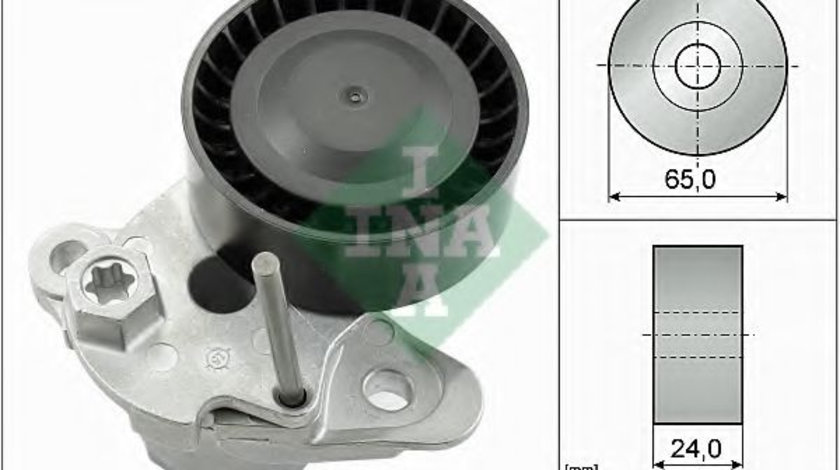 Intinzator,curea transmisie VW CC (358) (2011 - 2016) INA 534 0480 10 piesa NOUA