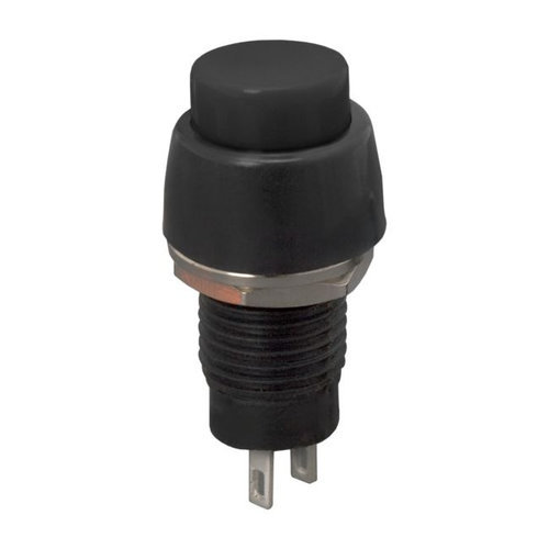 Intrerupator Cu Apasare 1 Circuit 2A-250V OFF-ON Negru 09068FK