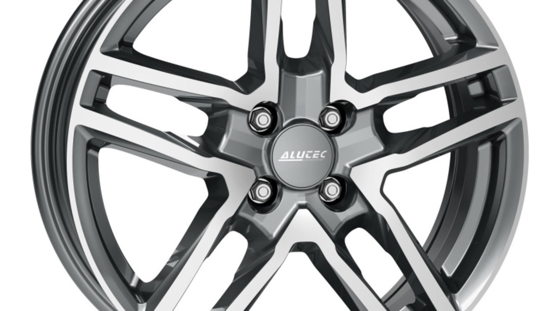 Janta aliaj ALUTEC IKENU GRAPHIT FRONTPOLIERT CB65.1 5/108 18X8 ET45