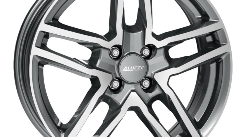 Janta aliaj ALUTEC IKENU GRAPHITE FRONT POLISHED CB54.1 4/100 17X6.5 ET49