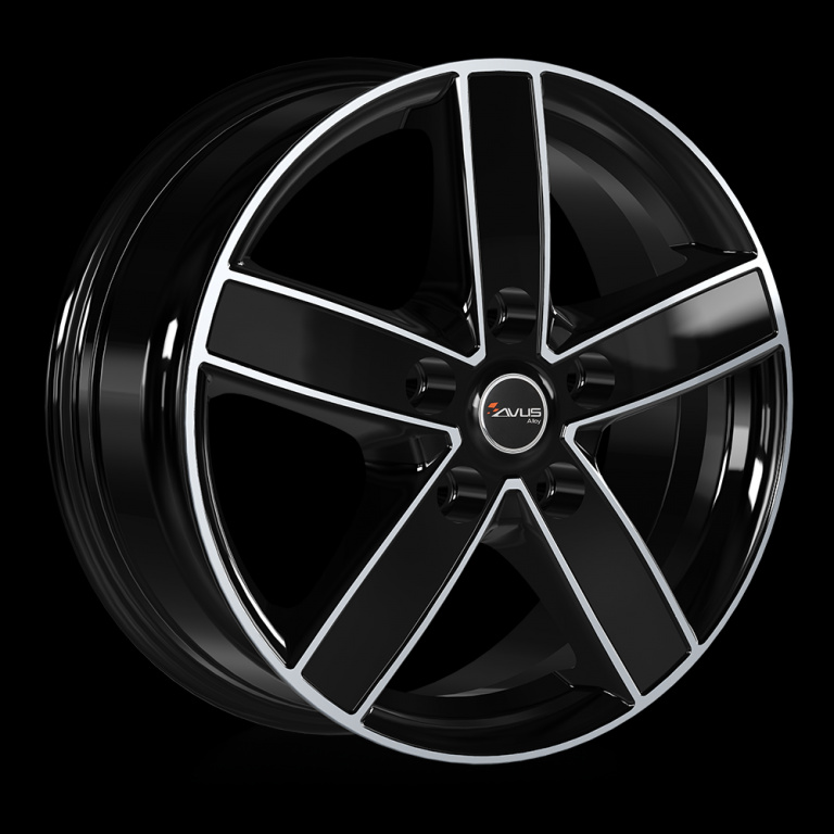 Janta aliaj Avus AC-V51 BLACK CB65.1 5/160 18X7.5 ET50