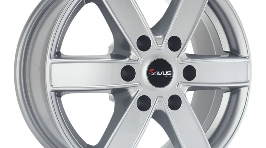 Janta aliaj Avus AC-V61 HYPER SILVER CB74.1 6/125 16X6.5 ET68