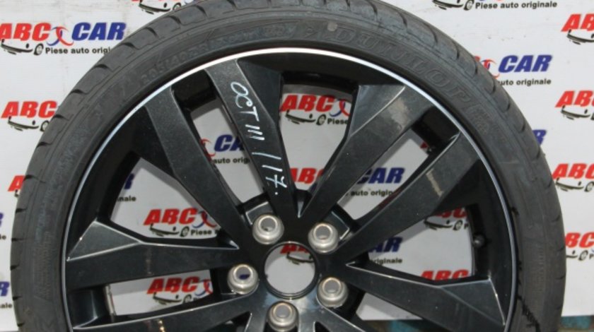 Janta aliaj cu anvelopa Dunlop 5X100 7JX17H2 ET 41 Skoda Octavia 3 model 2015