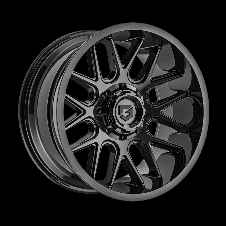 Janta aliaj FONDMETAL 771 MAGNUS (GEAR OFF ROAD) GLOSSY BLACK CB78.1 5/114.3 20X10 ET25