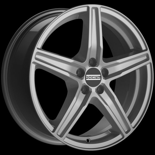 Janta aliaj FONDMETAL 8100 GLOSSY SILVER CB65.1 5/110 17X7 ET35