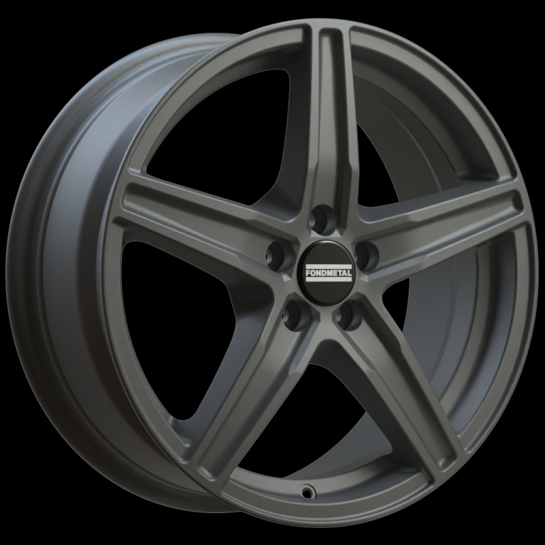 Janta aliaj FONDMETAL 8100 MATT TITANIUM CB66.1 5/114.3 16X6.5 ET35