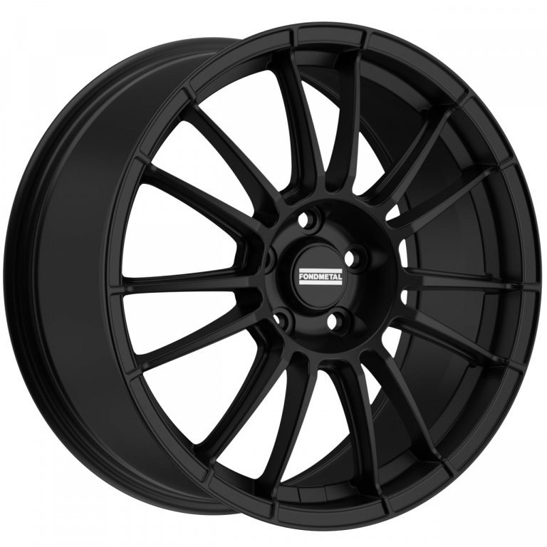 Janta aliaj FONDMETAL 9RR MATT BLACK CB58.1 5/98 17X7.5 ET30