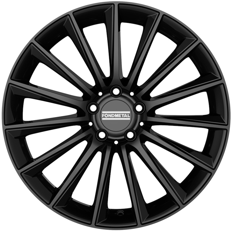 Janta aliaj FONDMETAL AIDON (FMI04) GLOSSY BLACK CB66.5 5/112 20X9.5 ET22