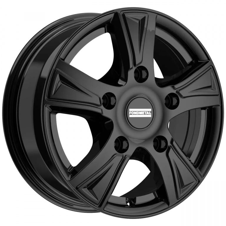 Janta aliaj FONDMETAL PRO1 (8500) GLOSSY BLACK CB66.5 5/112 17X7 ET49