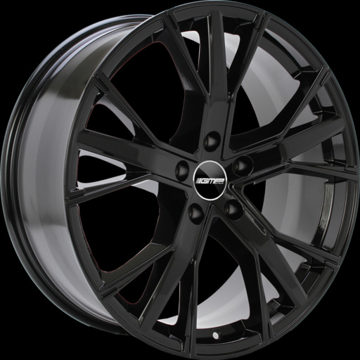 Janta aliaj GMP GUNNER BLACK CB57.1 5/100 18X7.5 ET46