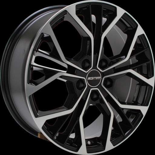 Janta aliaj GMP MATISSE-S BLACK POLISHED CB65.1 5/120 18X8 ET50