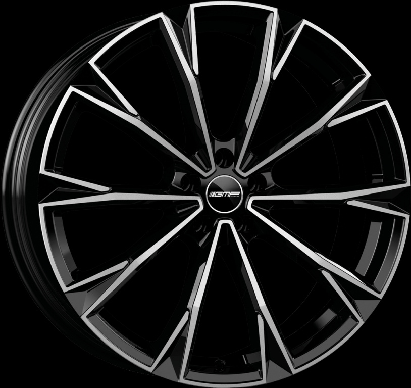 Janta aliaj GMP TOTALE BLACK POLISHED CB71.6 5/130 22X10 ET28