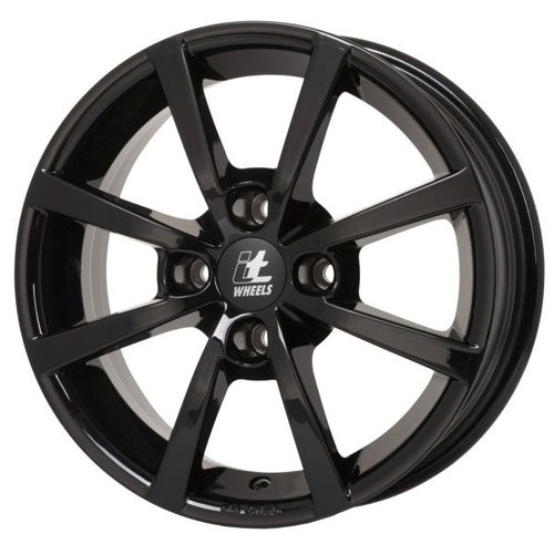 Janta Aliaj Itwheels Alisia Gloss Black 6.0x15, 4x108, CH 63,4, ET: 40 ITW4710222