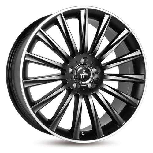 Janta aliaj Keskin Tuning KT18 MBLP - Matt Black Lip Polish CB84.1 5/130 22X10.0 ET58