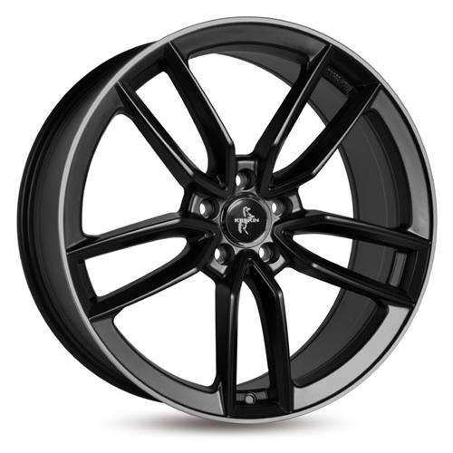 Janta aliaj Keskin Tuning KT21 MBLP - Matt Black Lip Polish CB66.5 5/112 17X7.5 ET45