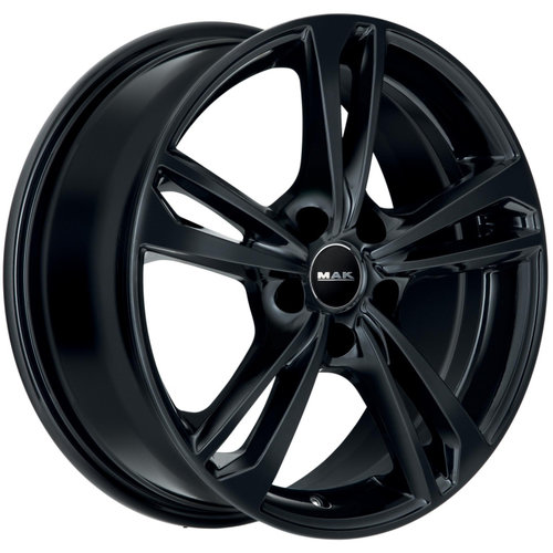 Janta aliaj MAK EMBLEMA GLOSS BLACK CB57.1 5/100 15X6 ET38