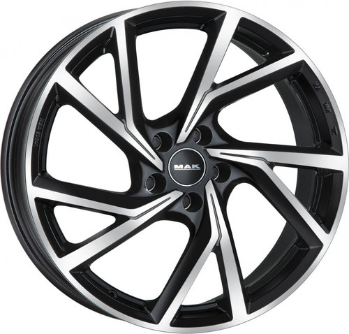 Janta aliaj MAK KASSEL BLACK MIRROR CB58.1 5/098 18X7.5 ET43